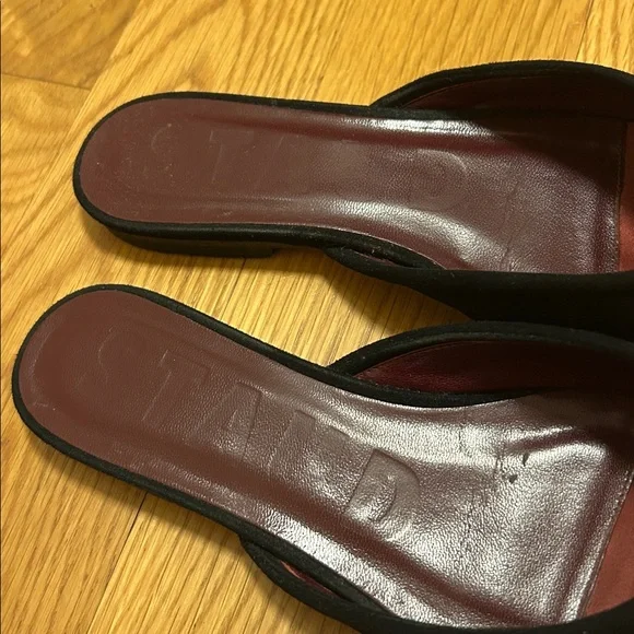 Staud Suede "Gina" Mules - Picture 3 of 5